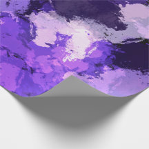 Diseño elegante y moderno de color azul morado y G
