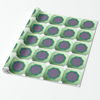 Papel De Regalo Diseño en espiral con borde estriado