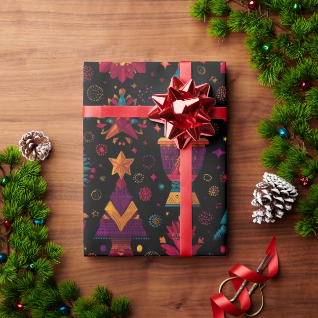 Papel De Regalo diseño encantador (Regalo de vacaciones)