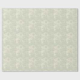 Papel De Regalo Diseño Escénico Tropical de Patrón de Letrina de J