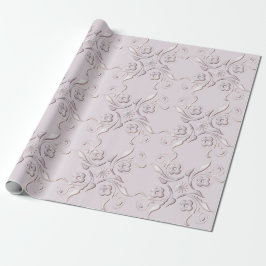Papel De Regalo Diseño floral retro