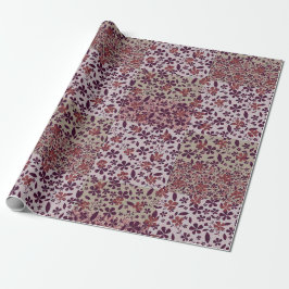 Papel De Regalo Diseño Floral Vintage – Arte Botánico Clásico 