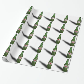 Papel De Regalo Diseño fresco de la botella de cerveza