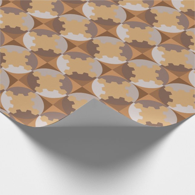 PAPEL DE REGALO DISEÑO GEOMÉTRICO. (Esquina)