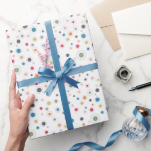 Papel De Regalo Diseño geométrico abstracto con líneas y puntos