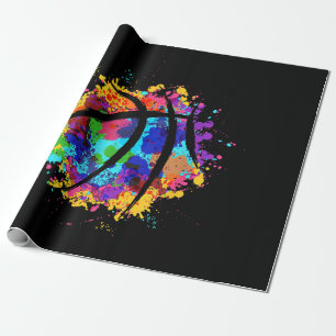 Papel De Regalo Diseño gráfico de vintage Basketball Guay Basketba