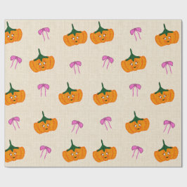 Papel De Regalo Diseño lindo de Halloween, 