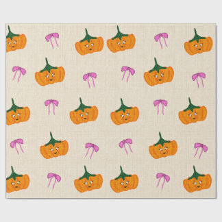 Papel De Regalo Diseño lindo de Halloween,