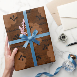 PAPEL DE REGALO DISEÑO MINIMALISTA BOHO DEL CIELO PATRÓN DE NUBE