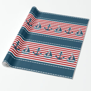 Papel De Regalo diseño náutico