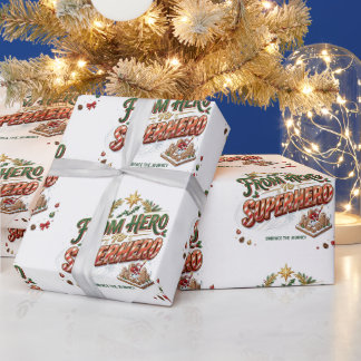 Papel De Regalo Diseño Navideño Motivacional