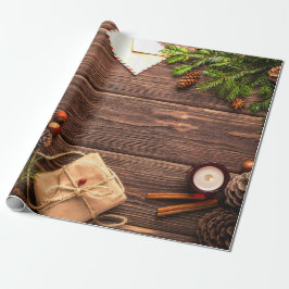 Papel De Regalo Diseño rústico