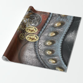 Papel De Regalo Diseño Steampunk