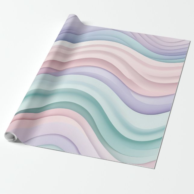 Papel De Regalo diseño suave (Desenrollado)