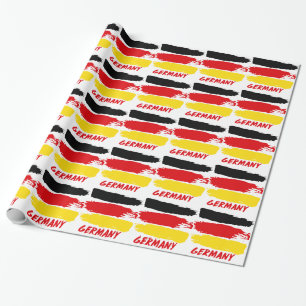 Papel De Regalo Diseños de la bandera de Alemania