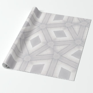 Papel De Regalo Diseños digitales geométricos únicos de blanco neg