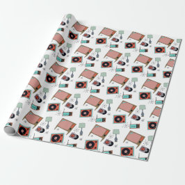 Papel De Regalo Diseños retro