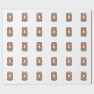Papel De Regalo Disfraz de Enfermera Registrada Espantosa Diseño d