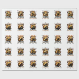 Papel De Regalo Disfraz Humano Bulldog Francés Calabaza Halloween_