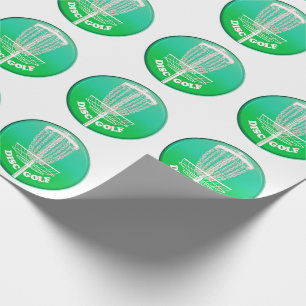Papel De Regalo Disk Golf Frisbee Cage