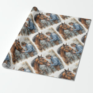 Papel De Regalo Disparo acuático de herradura
