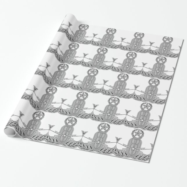 Papel De Regalo Disposición de artillería explosiva principal EOD (Desenrollado)