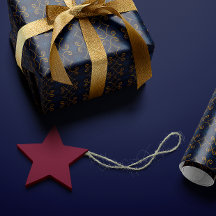 Distinguida Real Marina Blue Gold Intricate