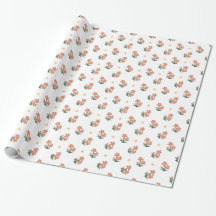 Papel de Regalo Ditsy Floral Patrón Continuo