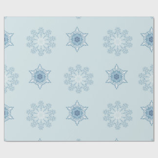 Papel De Regalo Ditsy Snowflake pattern backgrounds textures