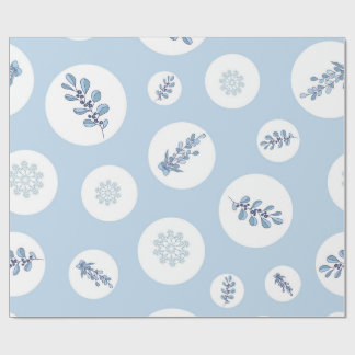 Papel De Regalo Ditsy Snowflake pattern backgrounds textures
