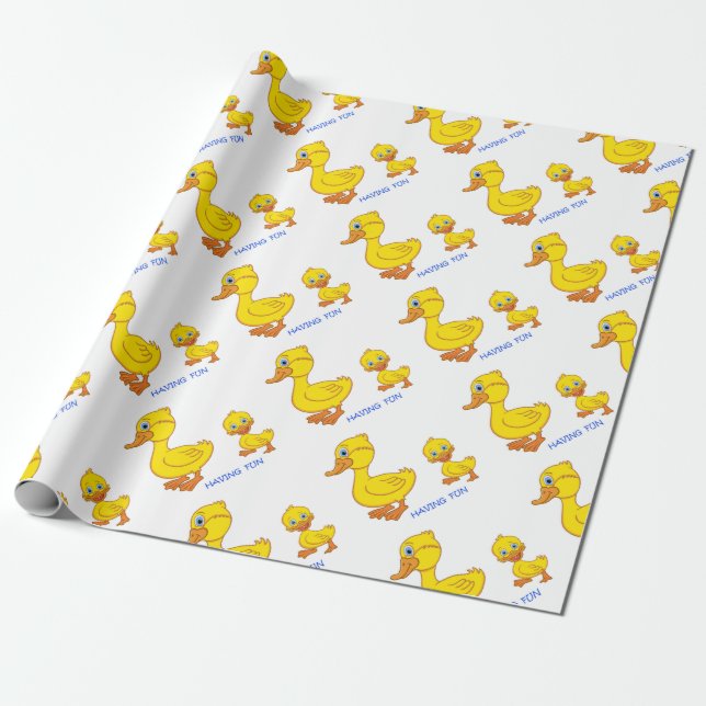 Papel De Regalo Diversión (Desenrollado)
