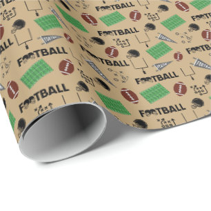 Papel De Regalo Diversión al fútbol en Tan
