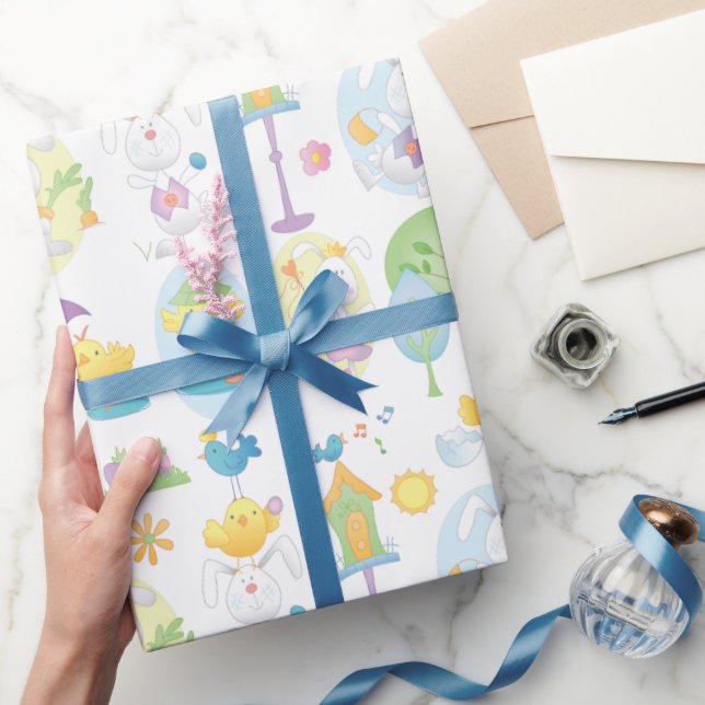 Papel De Regalo Diversión de Pascua (Regalar)