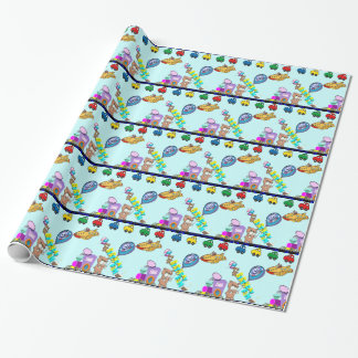 Papel De Regalo Diversión del cumpleaños