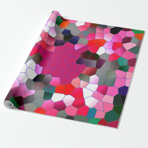 Papel De Regalo Diversión rosa.....