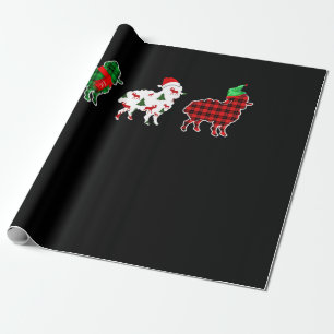 Papel De Regalo Divertidas ocurrencias navideñas Regalo de plást