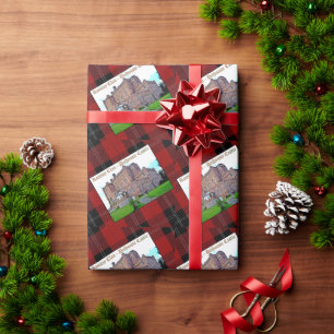 Papel De Regalo Divertido escocés Ramsay Clan Tartán sesgado