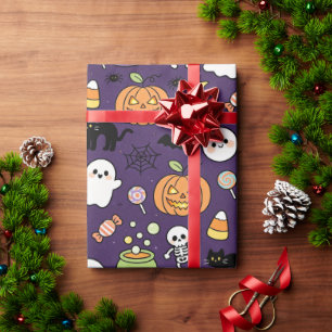 Papel de regalo divertido y espeluznante para fies