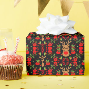 Papel De Regalo Divertidos Navidades Elf envueltos
