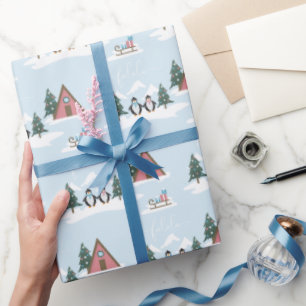 Papel De Regalo Divertidos Navidades Falala Penguins envolver pape