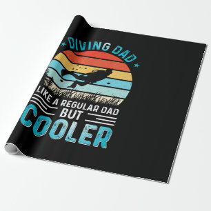 Papel De Regalo Diving Dad