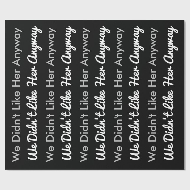 Papel De Regalo Divorcio (Superficie plana)