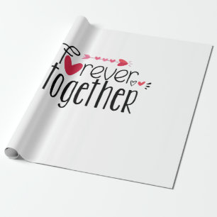 Papel De Regalo Doble regalo para siempre juntos