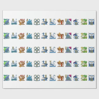 Papel De Regalo Doce días de navidad