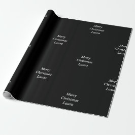 Papel De Regalo Documento de Navidades personalizados