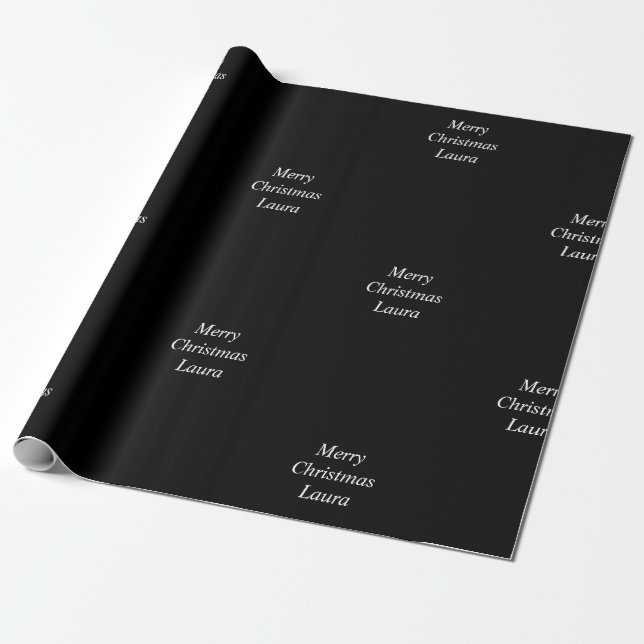 Papel De Regalo Documento de Navidades personalizados (Desenrollado)