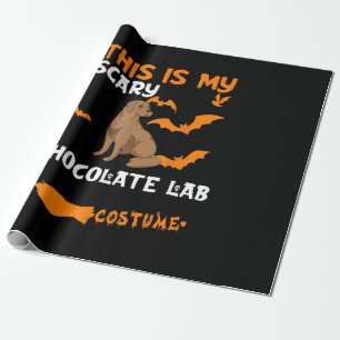 Papel De Regalo Dog Lover Este Es Mi Espantoso Ropa De Laborator