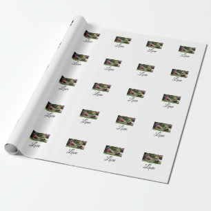 Papel De Regalo Dog mom love add name text pet name lovers