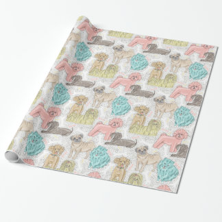 Papel De Regalo Doggies ventilares adorables para amantes del perr