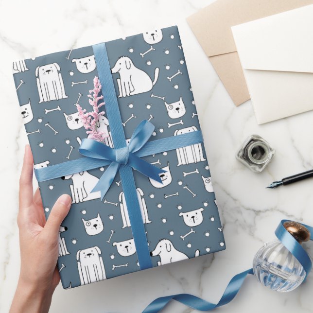 Papel De Regalo Dogs Doodle Joy (Regalar)